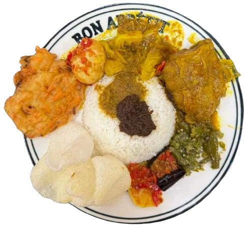 Nasi Padang Komplit Taratak
