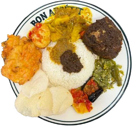 Nasi Padang Komplit