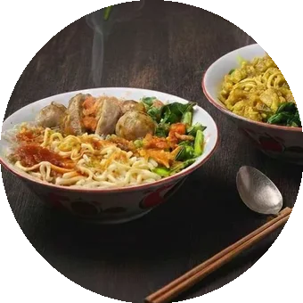 Mie ayam bakso